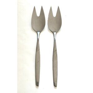 Gustav Stainless Steel Salad Serving Forks 10" Made in Sweden